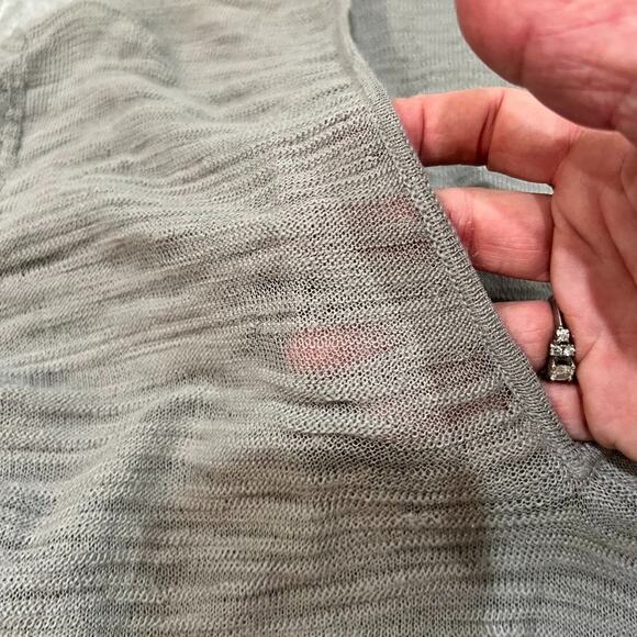 Helmut Lang grey sheer sweater, size M - Picture 5 of 6